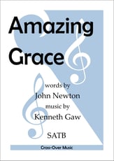 Amazing Grace SATB choral sheet music cover